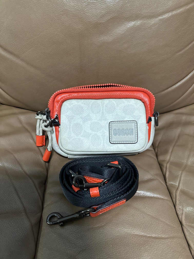 Coach Pacer Convertible Double Pouch Men s Fashion Bags Sling Bags on Carousell