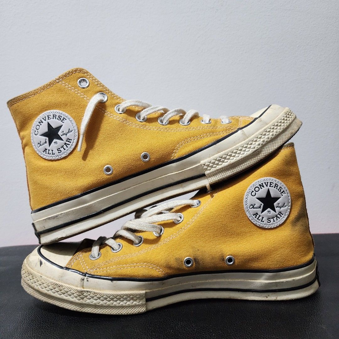 converse chuck 70 high top sunflower