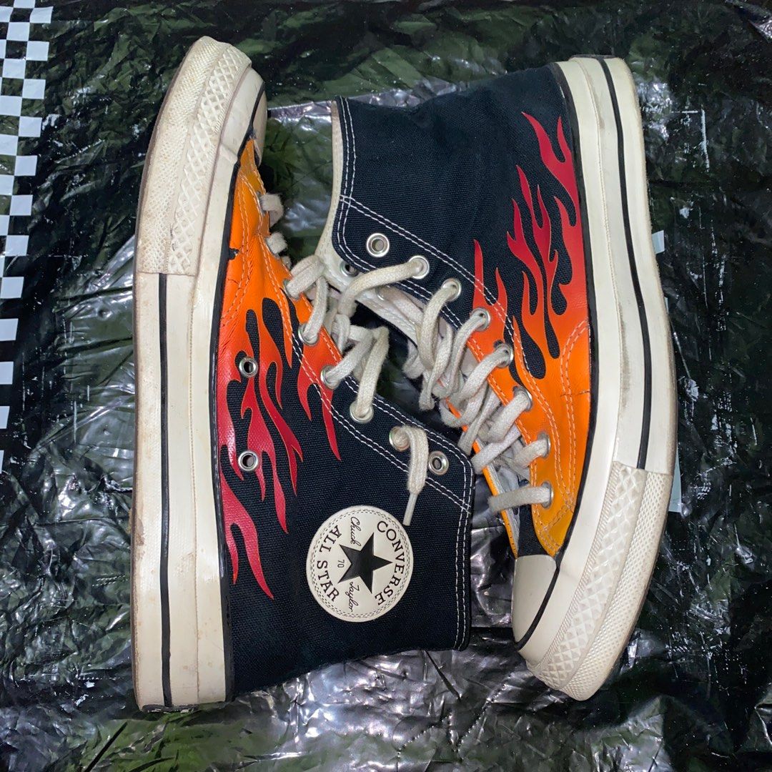 Converse Flame Men s Fashion Footwear Sneakers on Carousell
