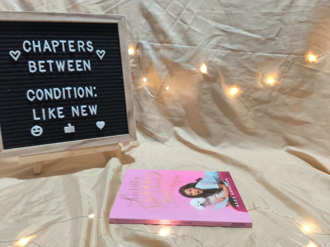 Dear Alex: Break Na Kami Alex Gonzaga (Category: Storybooks) located in Paranaque City. Submitted by chapters_between (Listing ID 1322495541, Image 3). Description: .