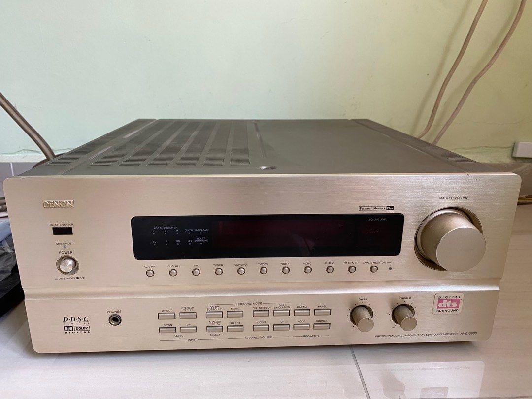 取説・リモコンつき】DENON AVC-3800 易い アンプ ヴィンテージ レトロ