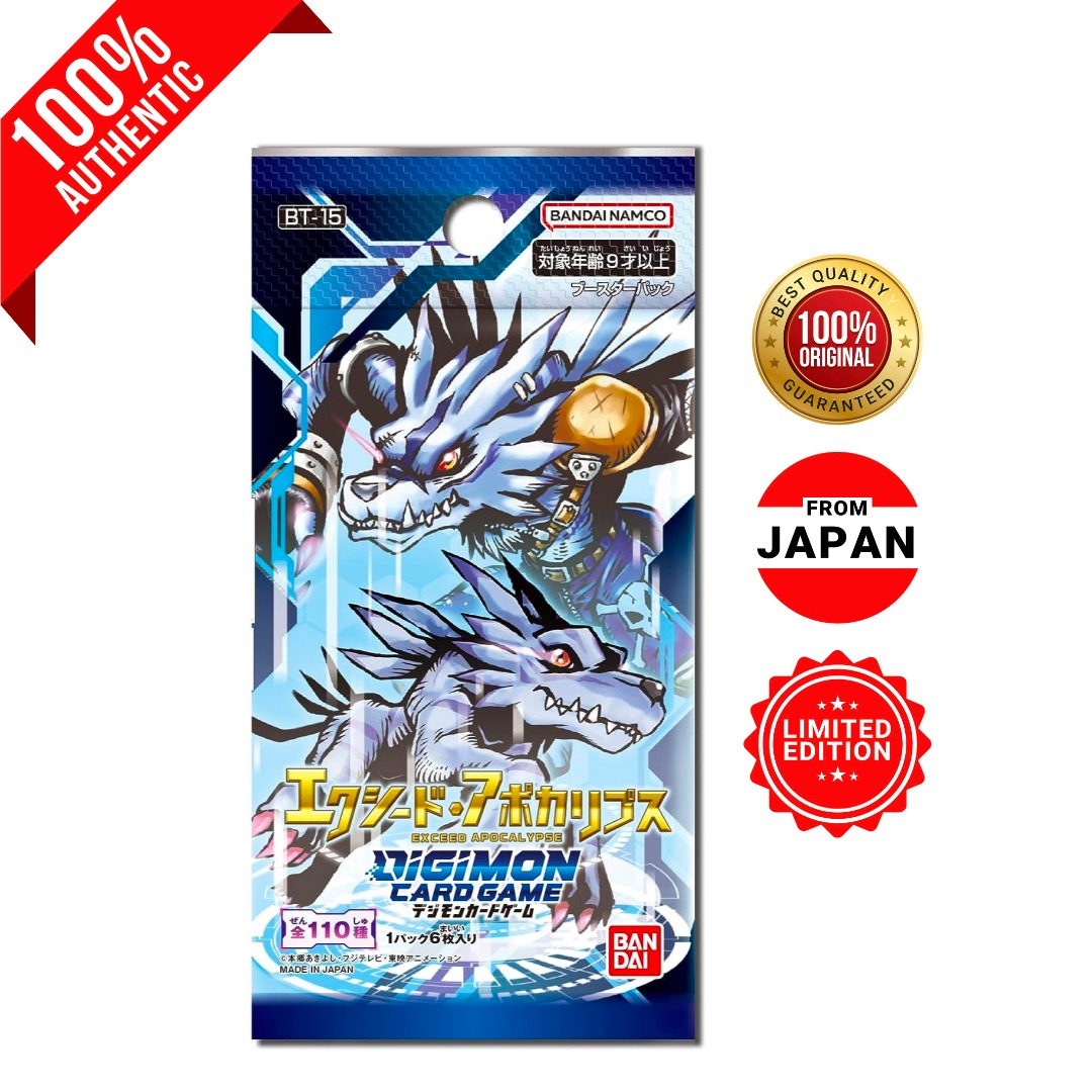 DiGiMON Card Game BT-15 Exceed Apocalypse (box) | TDGM23004A000 ...