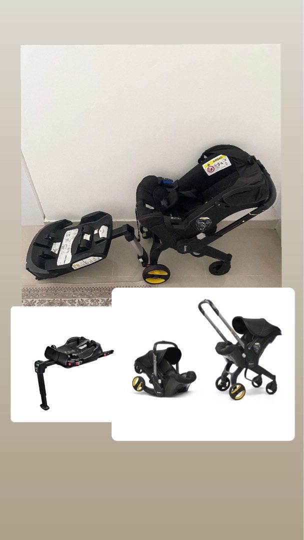Doona Stoller Car Seat 2 in 1 Doona Isofix Base Babies Kids Going Out Strollers on Carousell