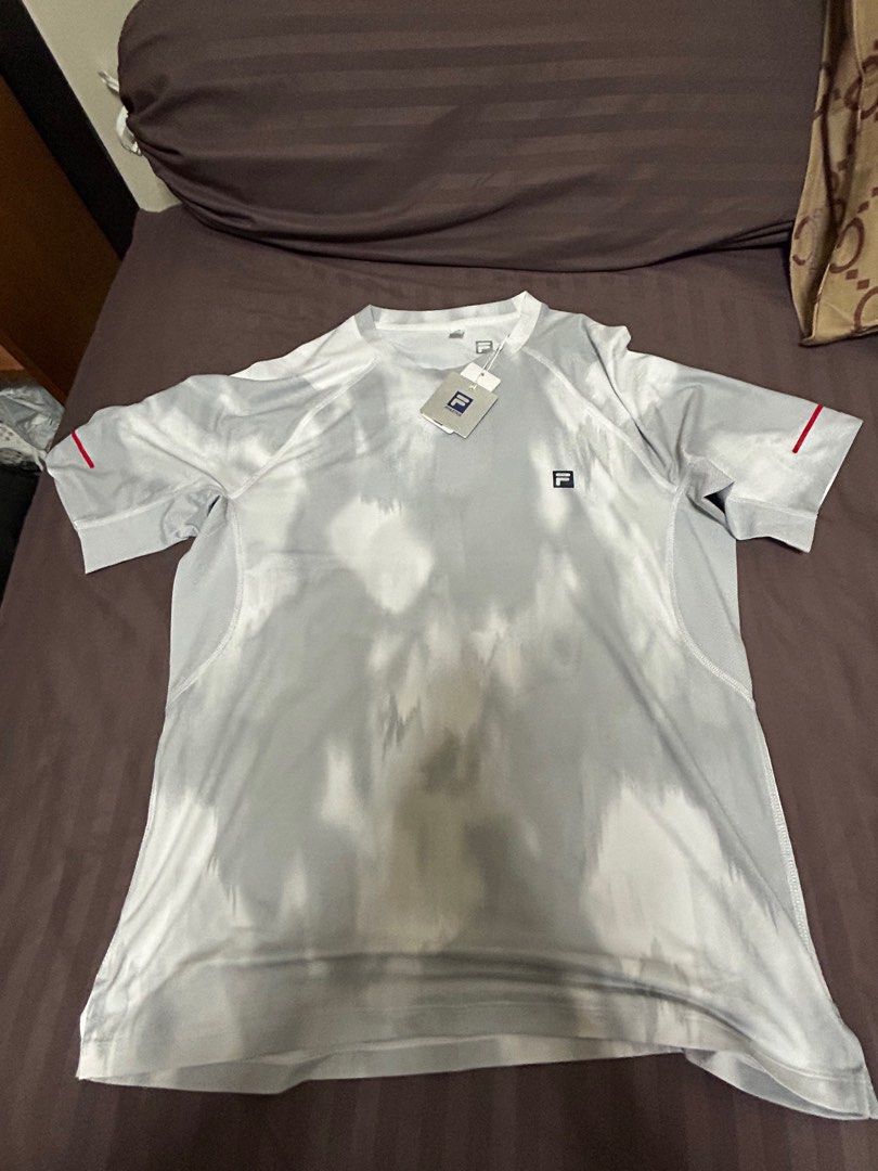 Fila Athletics Dri Fit Tee Men s Fashion Tops Sets Tshirts Polo Shirts on Carousell