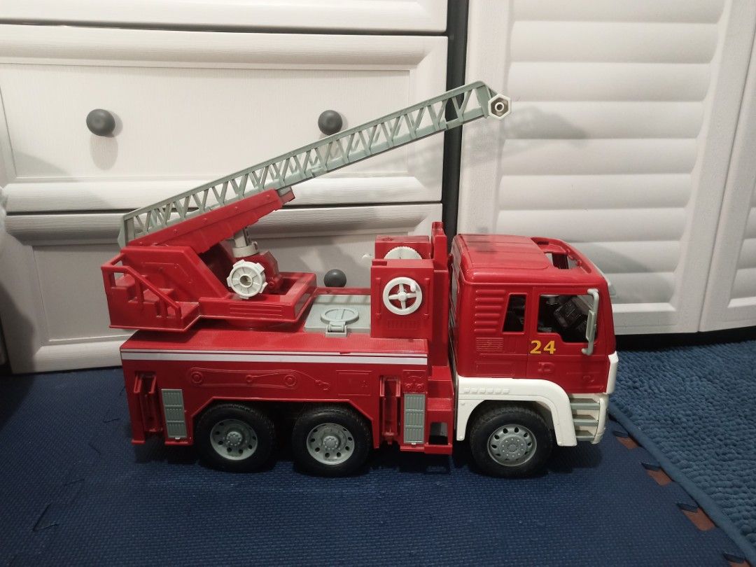 Fire Truck BIG TOY - Driven by Battat (Category: Kids Toys) located in Quezon City. Submitted by jemo123 (Listing ID 1322434873, Image 1). Description: Good Condition Check photos for minor flaws Bought this for 4k.
