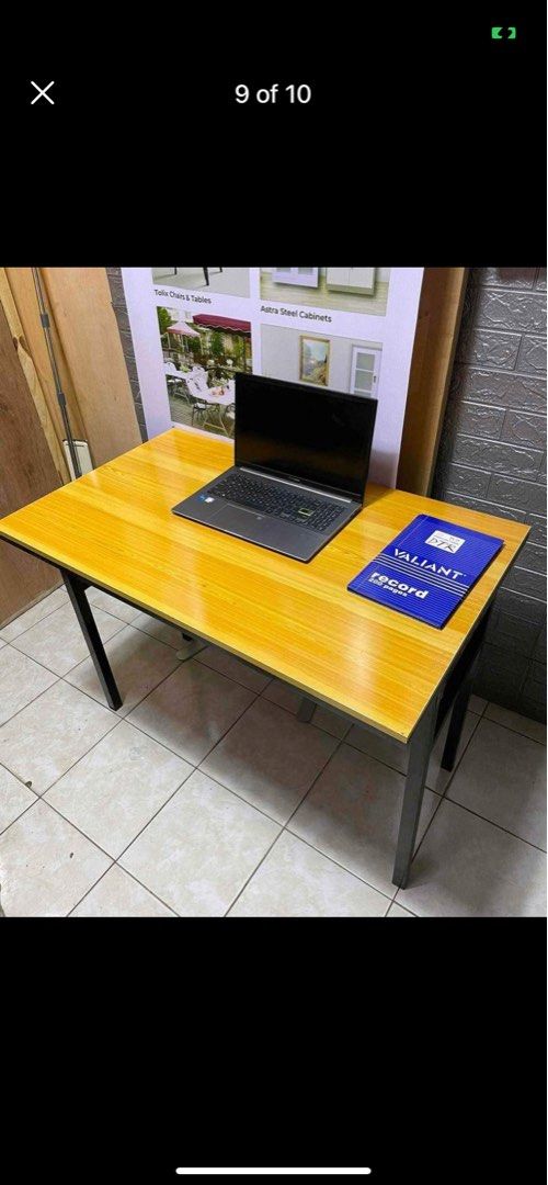 foldable computer table 🛒🛒🛒 (Category: Tables & Sets) located in Manila. Submitted by kellychz (Listing ID 1322424918, Image 2). Description: foldable computer table • sale sale sale • bodega price • same day delivery • brand new cod or gcash.