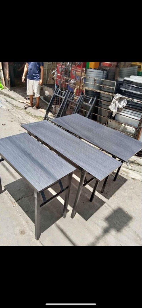 foldable computer table 🛒🛒🛒 (Category: Tables & Sets) located in Manila. Submitted by kellychz (Listing ID 1322424918, Image 3). Description: foldable computer table • sale sale sale • bodega price • same day delivery • brand new cod or gcash.