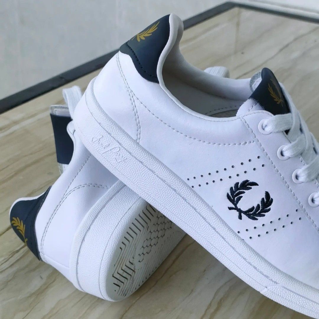 B721 Leather Trainers Fred Perry Shoes B721 Buy Fred Perry B721