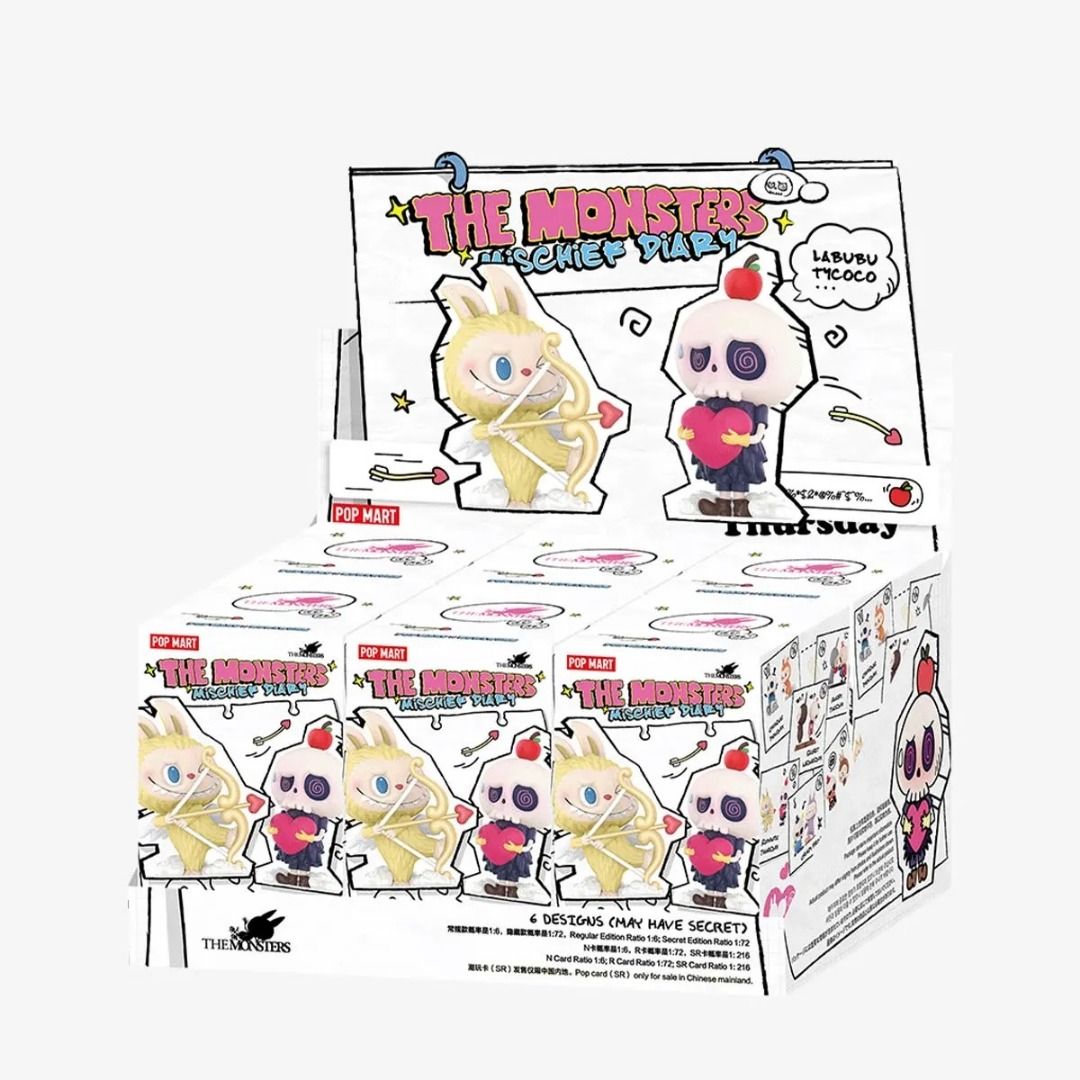 [Free Delivery] POP MART: LABUBU The Monsters Mischief Diary Series ...
