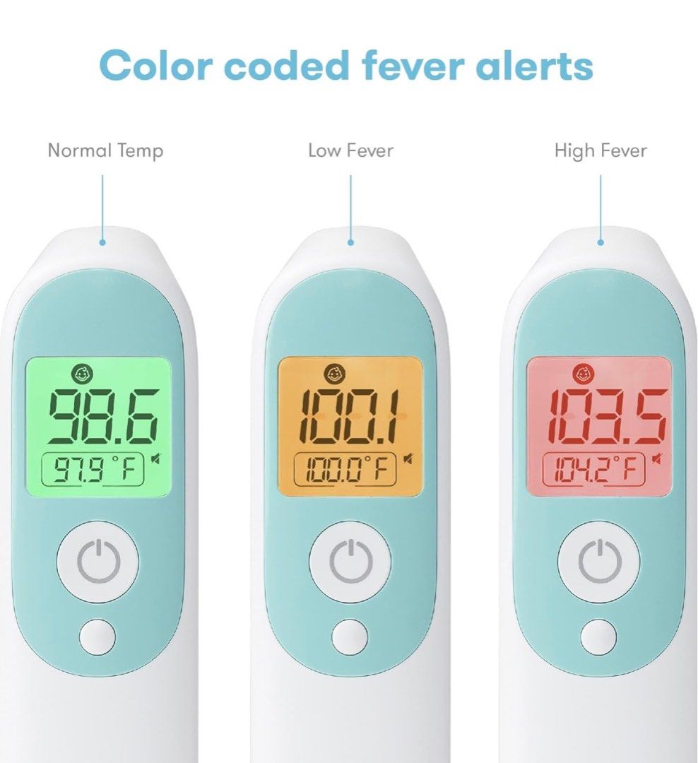Frida Baby Digital Thermometer (Category: Baby Monitors) located in Iloilo. Submitted by yssaly (Listing ID 1322551274, Image 2). Description: Frida Baby Thermometer, 3-in-1 Infrared Thermometer for Ear, Forehead & Touchless, Digital Baby Thermometer for Infants, Toddlers, Kids, & Adults. RAPID RESULTS: Obtain precise infrared temperature readings in just one second, ensuring quick and accurate assessment using the infrared thermometer. VERSATILE