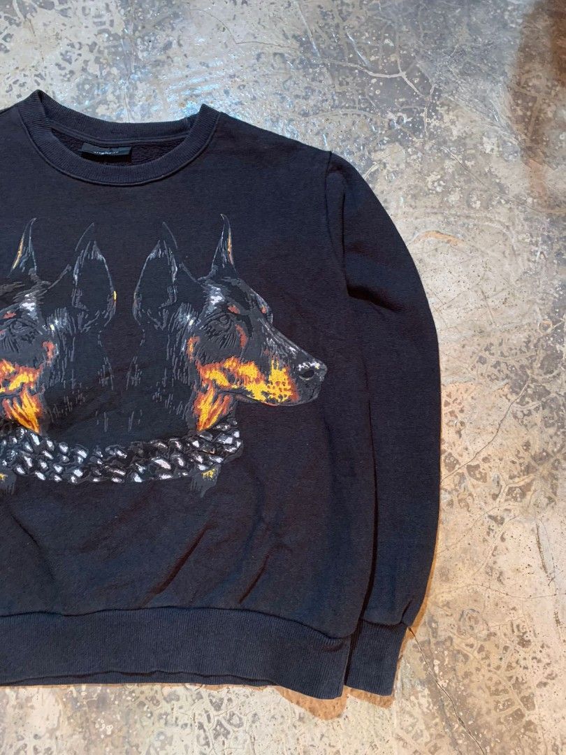 GIVENCHY DOBERMAN SWEATSHIRT AUTHENTIC ORIGINAL MADE IN PORTUGAL