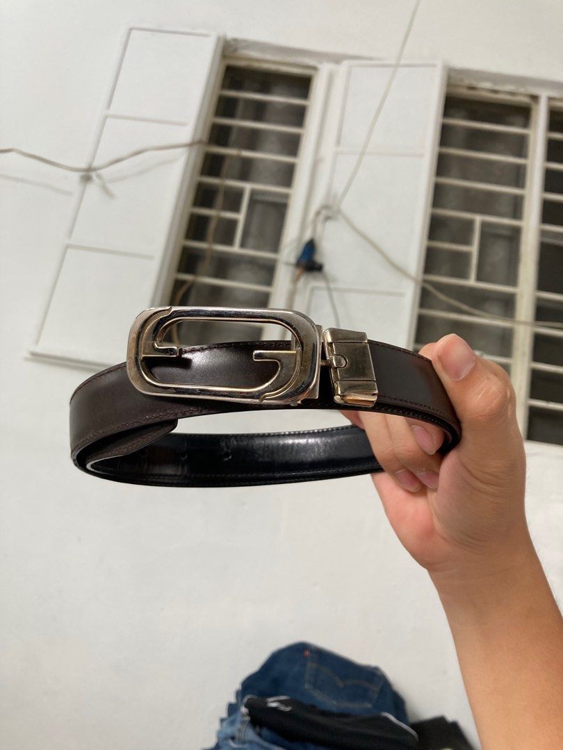 Gucci Belt Reversible Rotating Belt for Women s Waistline 29 30 31
