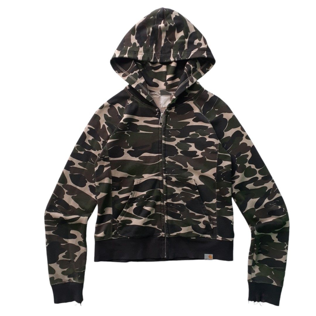 Carhartt camo hoodie women's best sale