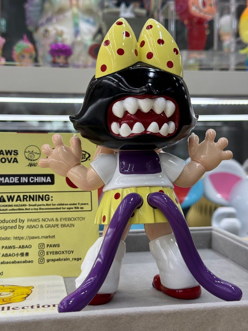 Pre-Order] Paws Nova Grape Brain x Abao MOMOChan (Edition of