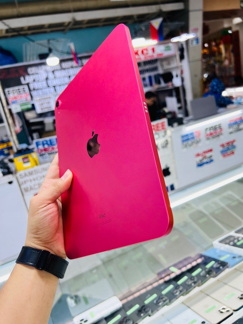 iPad 10th Gen 64GB Wifi Only 99%smooth No issues (Category: iPad) located in San Juan City. Submitted by saabangadgetshop (Listing ID 1322542846, Image 2). Description: Onhand | Pre-owned iPad 10th Generation 64GB Wifi Only NTC APPROVED Battery Health 95% NO HIDDEN ISSUES NO HISTORY OF REPAIR 99%Smooth TEST TO SAWA RESET ALL YOU WANT NOT REFURBISHED AUTHENTIC PHONE ALL WORKING FREE 3uTools 🖥️ 🆓Freebies ✅Adaptor w/cable ✅Case ✅Tempered Mode of P
