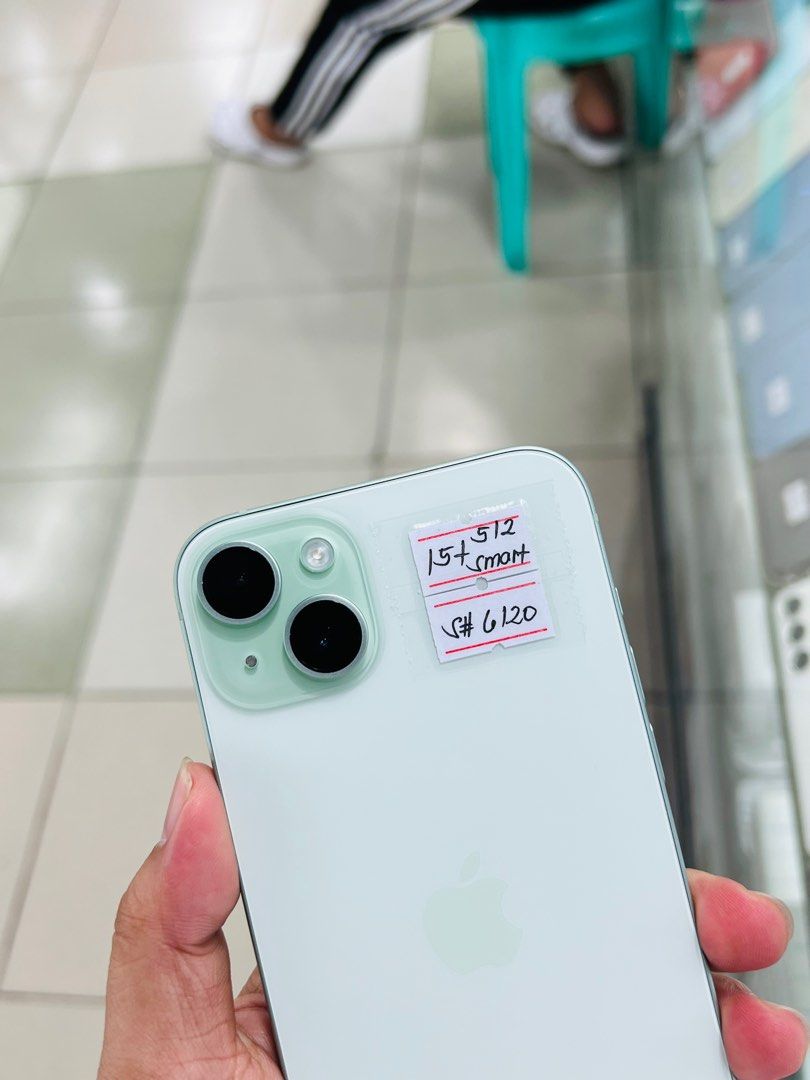 Iphone 15 Plus 512GB SMARTLOCKED 100BH NO ISSUES (Category: iPhone 15 Series) located in Pasig City. Submitted by najihahtelecomshop2018 (Listing ID 1322538584, Image 3). Description: OPEN FOR SWAP/SELLING: (INSTALLMENT THRU CREDITCARD/GGIVES/SPAYLATER) 🔸WE BUY AND SELL ANY KINDS OF GADGETS ( Pass sa Old Model ) 🔸 ‼️TAKENOTE: PASS SA MGA SCAMMERS | THIRD PARTY )‼️ Quick Specs: ⤵️ (ONHAND) Iphone 15 Plus 512GB SMARTLOCKED NO HIDDEN ISSUES NO HIS