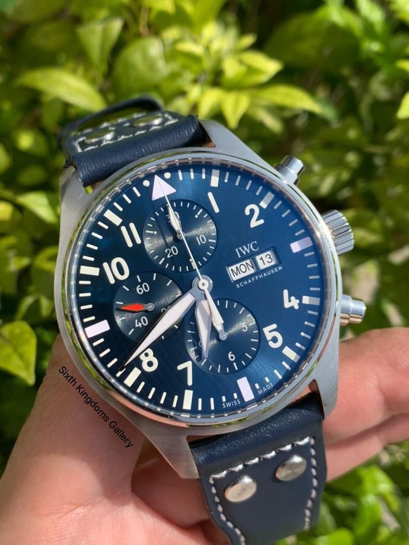 IWC Pilot Chronograph Daydate Edition Le Petit Prince 43mm IW377717 Luxury Watches on Carousell