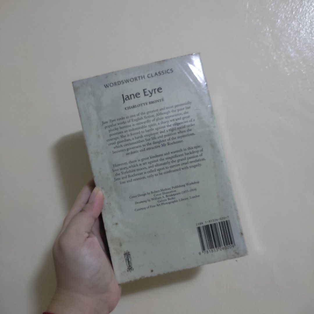 JANE EYRE BY CHARLOTTE BRONTË| CLASSIC (Category: Storybooks) located in Batangas. Submitted by vlythleex (Listing ID 1322454980, Image 3). Description: Jane Eyre by Charlotte Brontë - 130PHP Decluttering || Done Reading MOP: GCash or Bank Transfer MOD: LBC (COD for the SF) Feel Free to Message us! Thank you. <3.