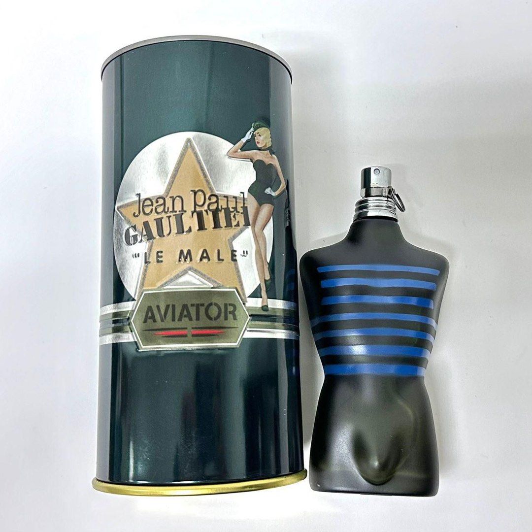 JEAN PAUL GAULTIER LE MALE AVIATOR EDT LIMITED EDITION 125ML Beauty Personal Care Fragrance Deodorants on Carousell