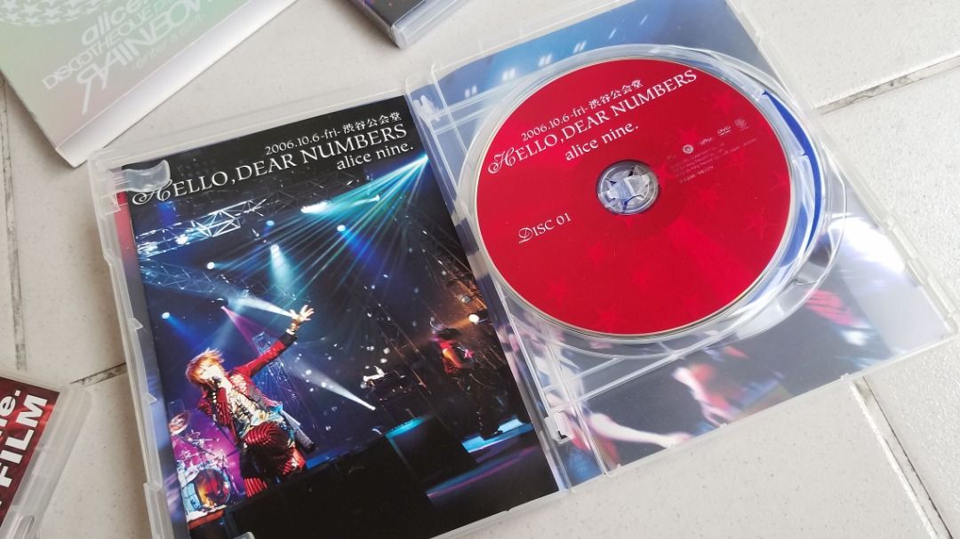 alice nine. HELLO, DEAR NUMBERS DVD ミュージック alice nine. HELLO