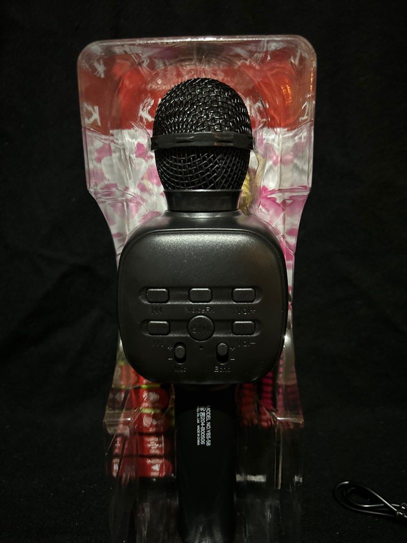 Karaoke Mic Bluetooth (Category: Microphones) located in Macabebe. Submitted by omochayaph (Listing ID 1322523929, Image 3). Description: 📌Please read carefully📌 👉Condition: Brand new 👉I took it out of the box to take picture. 👉Tested working✅ 👉Box may have dents and stains due to storage. 👉Please manage your expectations on Japan Surplus Item. 👉All items are Authentic/ Original. 👉Country of Origin: Japan🇯🇵 👉All Fragile items will be 
