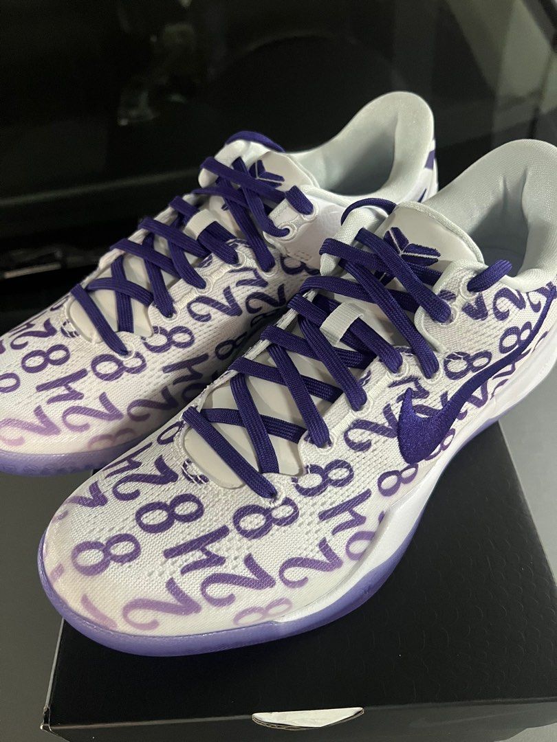 Kobe 8 Protro Court Purple (Category: Sneakers) located in Makati City. Submitted by marco48 (Listing ID 1322448150, Image 3). Description: Titan Release with Sales Invoice.