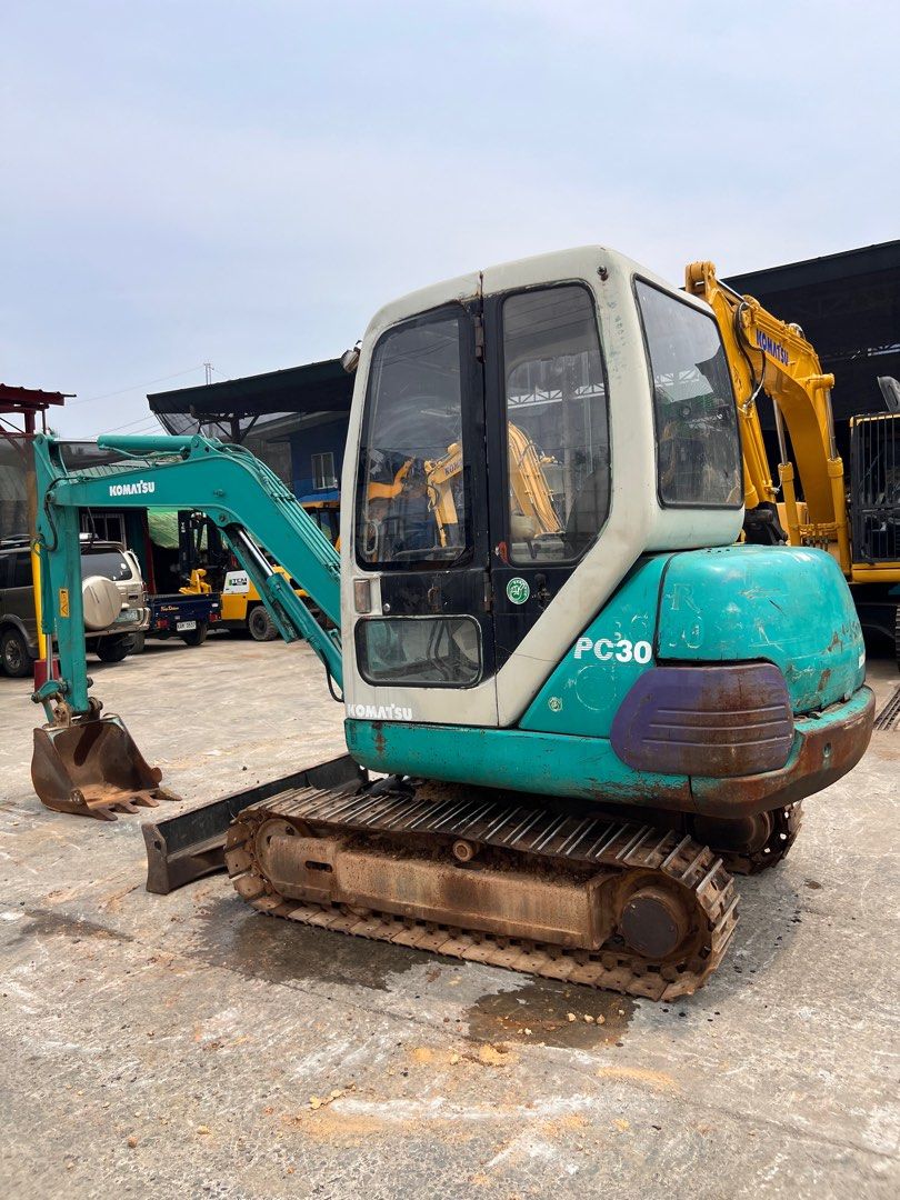 Komatsu pc30-7 mini excavator (Category: Industrial Equipment) located in Quezon City. Submitted by joemelyn20 (Listing ID 1322428922, Image 2). Description: Komatsu Mini Backhoe for sale Komatsu Pc30-7 3 cylinder With dozer Free breakerline Free fully recondition Free repaint and upholstery Good pump and engine With 1 month warranty for pump and engine 2 units available For inquiries and quotation↙️ PM or contact Ms. Joemelyn 09267665558.