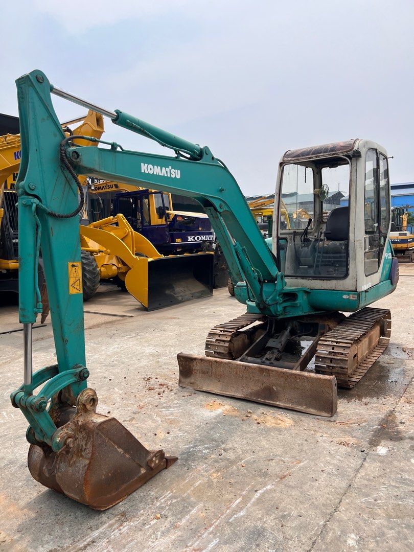 Komatsu pc30-7 mini excavator (Category: Industrial Equipment) located in Quezon City. Submitted by joemelyn20 (Listing ID 1322428922, Image 1). Description: Komatsu Mini Backhoe for sale Komatsu Pc30-7 3 cylinder With dozer Free breakerline Free fully recondition Free repaint and upholstery Good pump and engine With 1 month warranty for pump and engine 2 units available For inquiries and quotation↙️ PM or contact Ms. Joemelyn 09267665558.