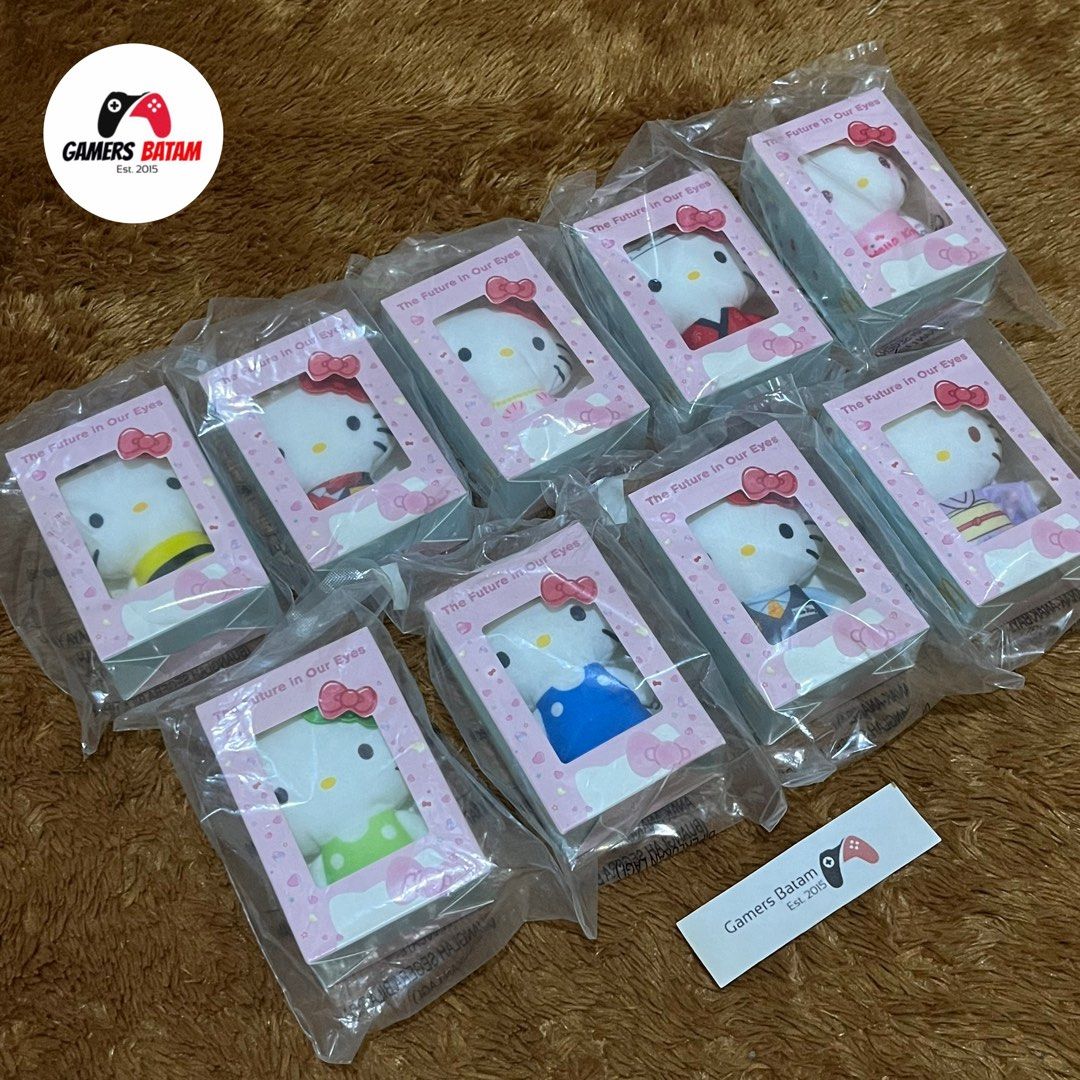 Limited Edition Hello Kitty Plush Bag Toy 50th Anniversary Special