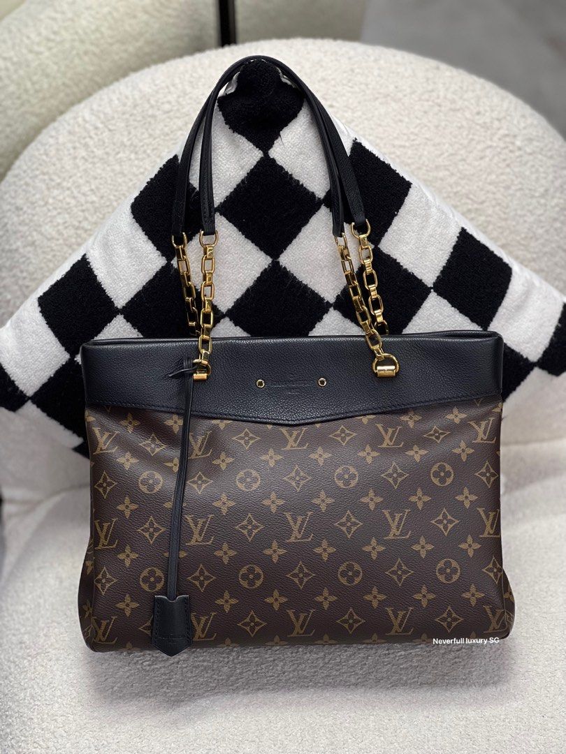 Louis vuitton pallas shopper tote sales