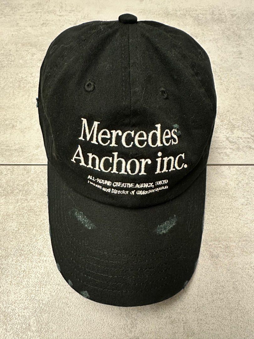 送料無料 日本 SFC supreme ennoy wtaps Inc Anchor Mercedes seesee Cap damaged 帽子