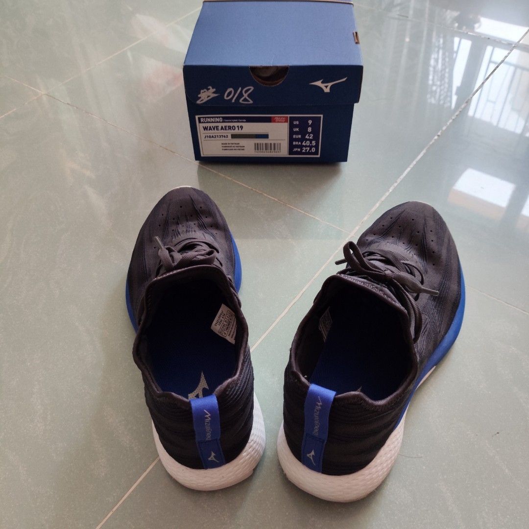 Mizuno wave aero 9 blue clearance