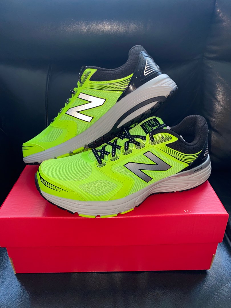 New balance neon green shoes sale