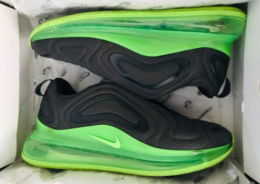nike air max 720 anthracite electric green