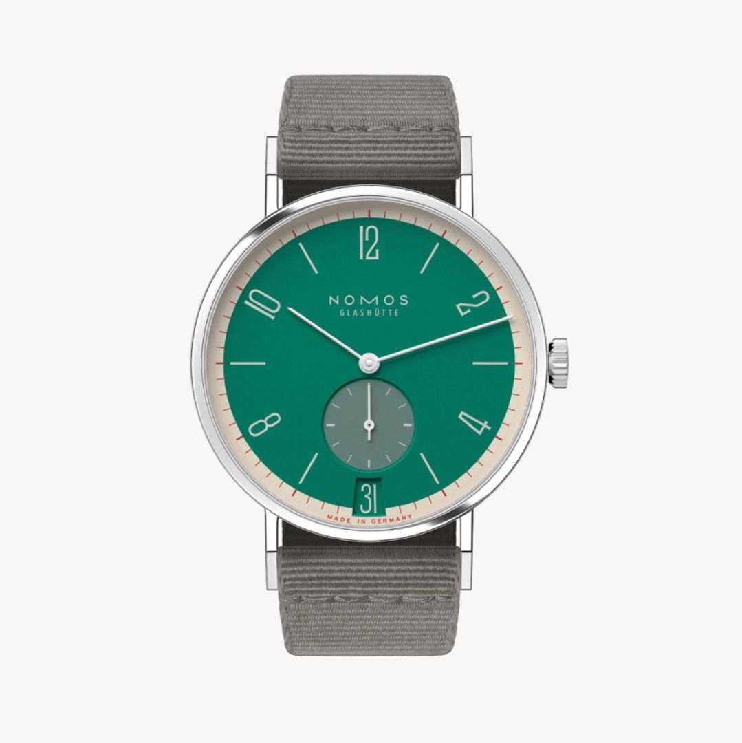 Nomos Tangente 38 Date Schlossgrun Luxury Watches on Carousell