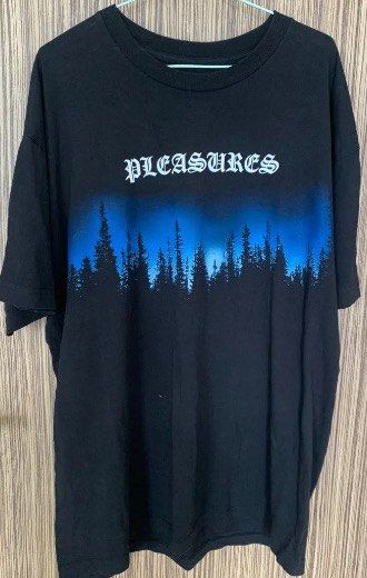 Pleasures forest crewneck best sale