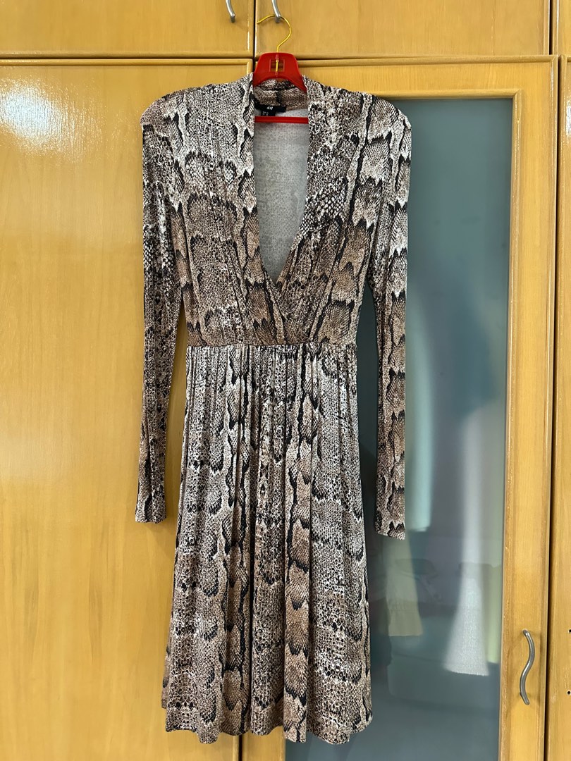 Faux snakeskin dress store