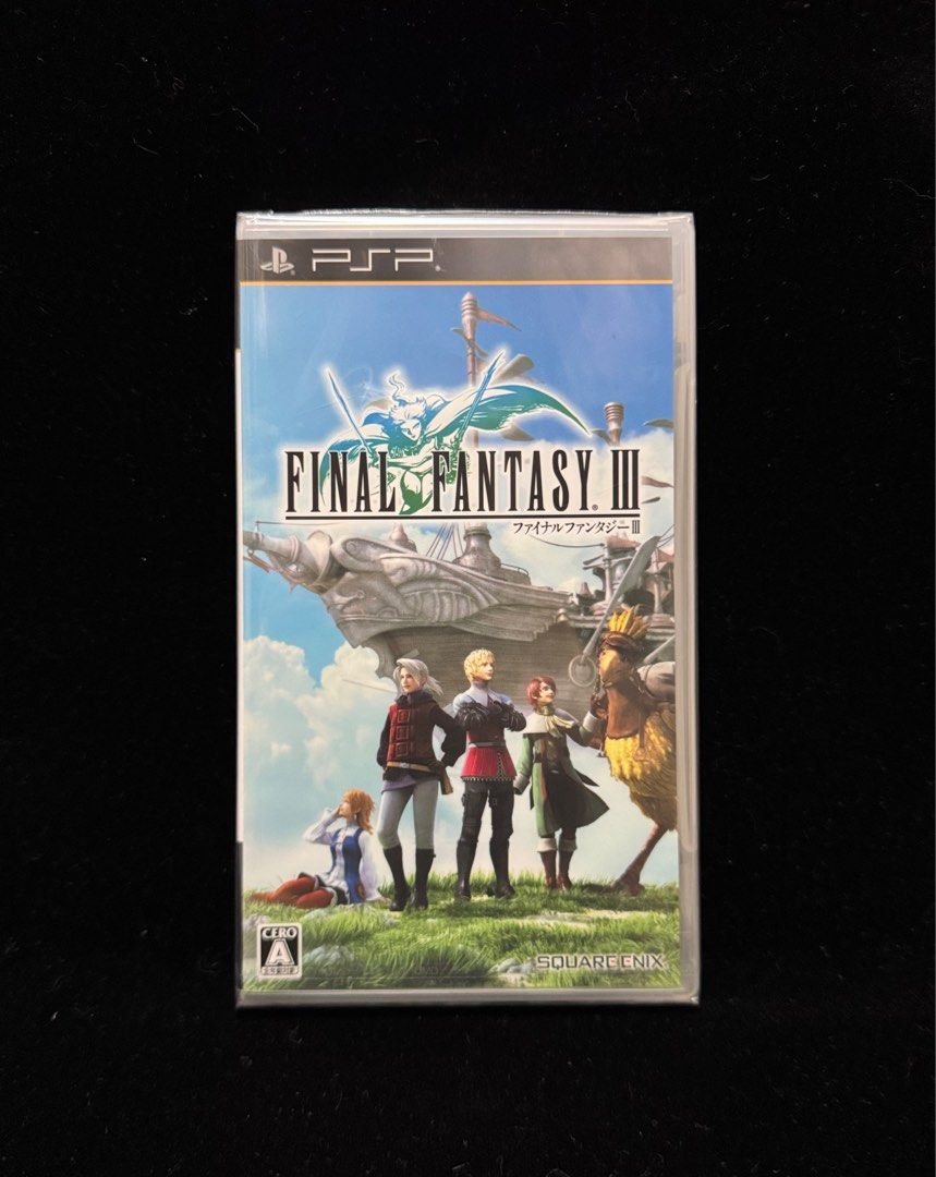 希少　店頭用　ファイナルファンタジー Ⅲ　PSP　販促ポスター 希少 店頭用 ファイナルファンタジー Ⅲ PSP 販促ポスター 希少 店頭用