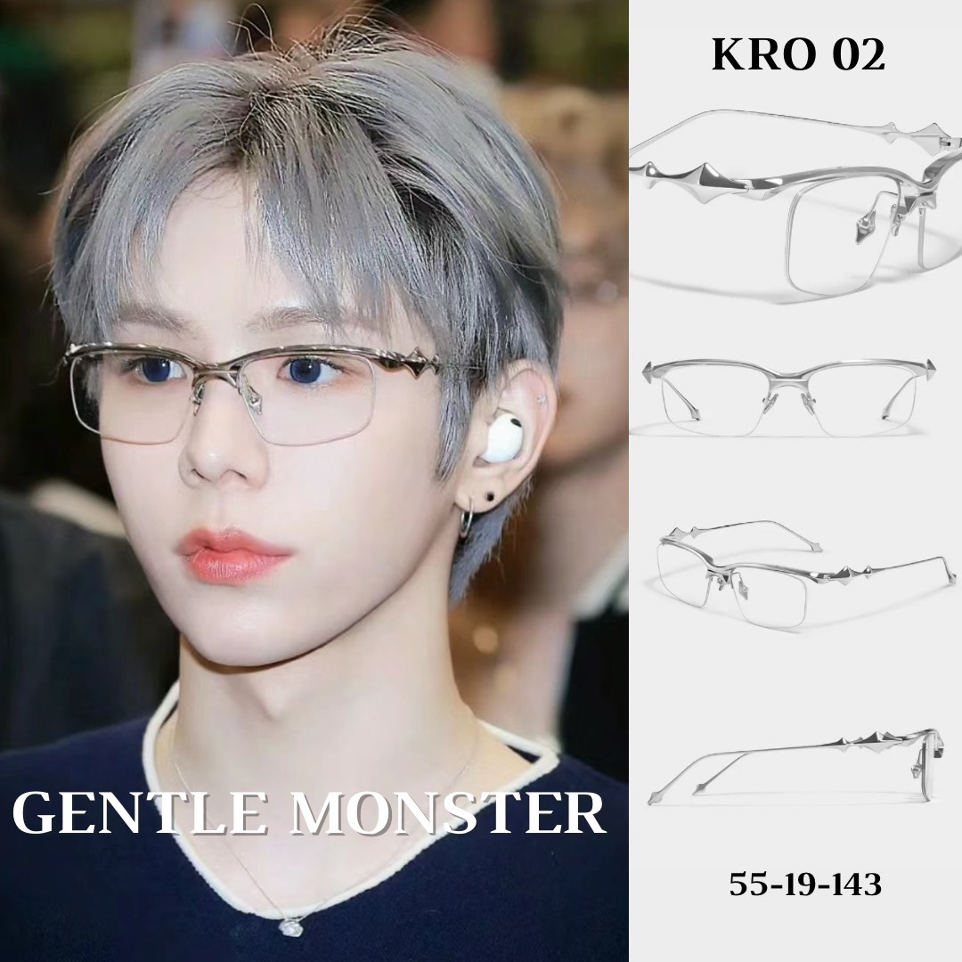 GENTLE MONSTER Kro 02 Gentle Monster Kro 02 square-frame Glasses