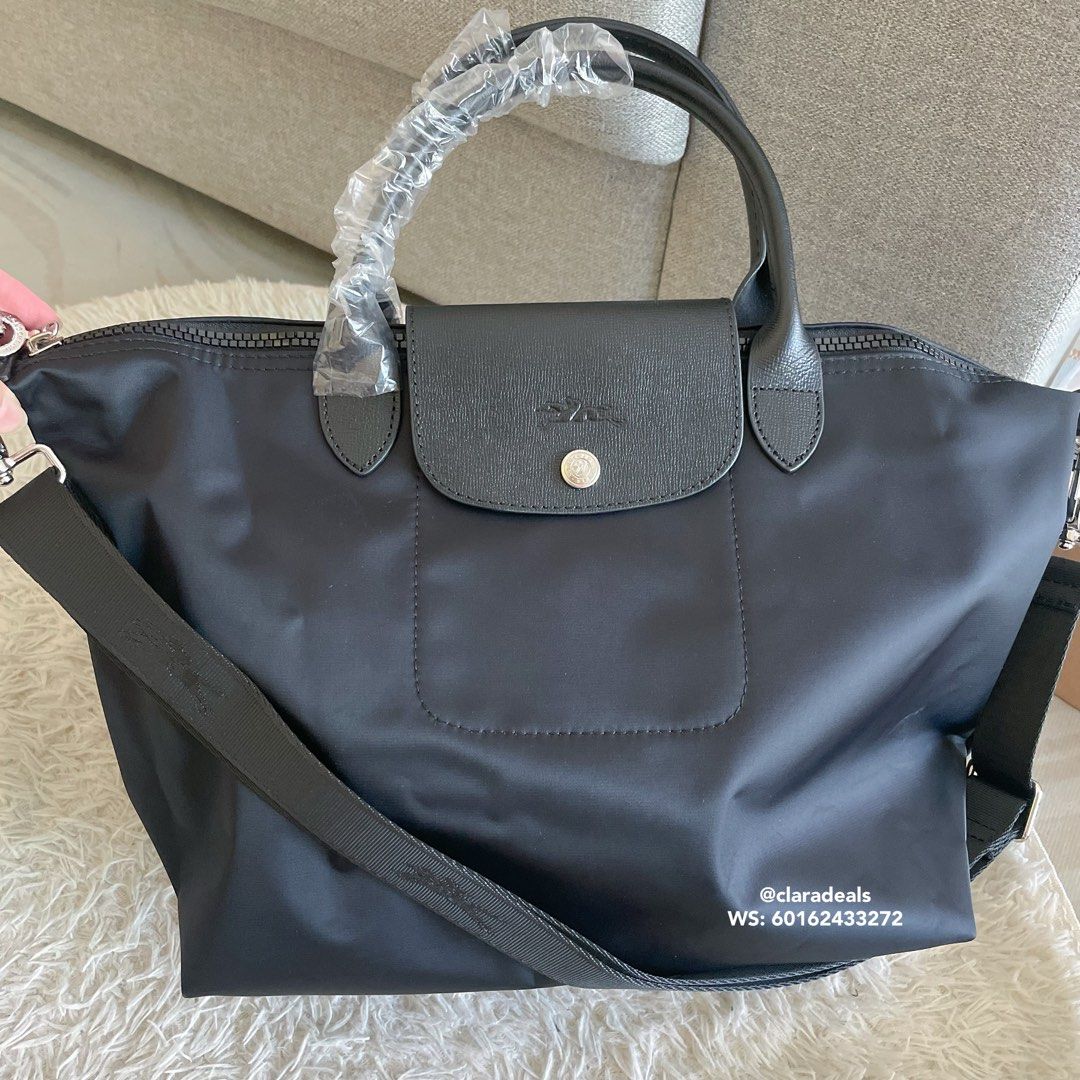 Longchamp Le Pliage Neo Black Large