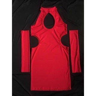 RED SEXY DRESS (Category: Dresses) located in Makati City. Submitted by zzebraaa (Listing ID 1322539650, Image 1). Description: STRETCH.
