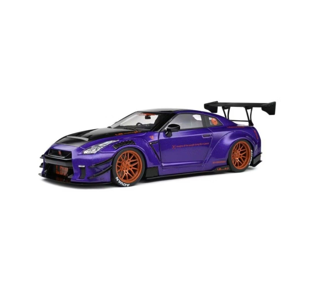 Scarce Rare Original Heritage Solido - 2000 Nissan GTR R35 Vintage ...
