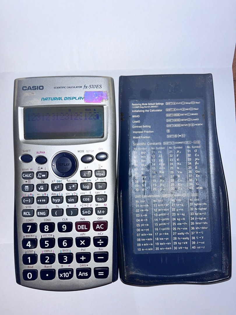 Scientific calculator faulty screen as sparepart, Hobbies & Toys ...