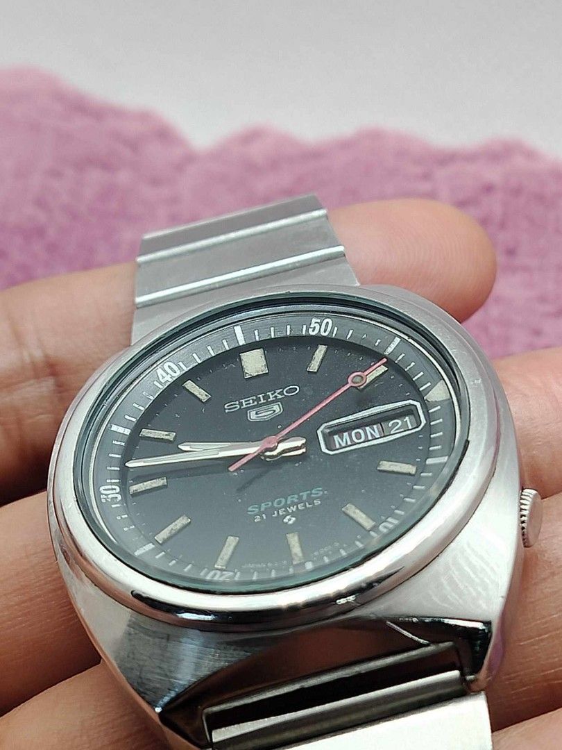 SEIKO 5 SPORTS 膨らませ AT/6106-8560 稼働