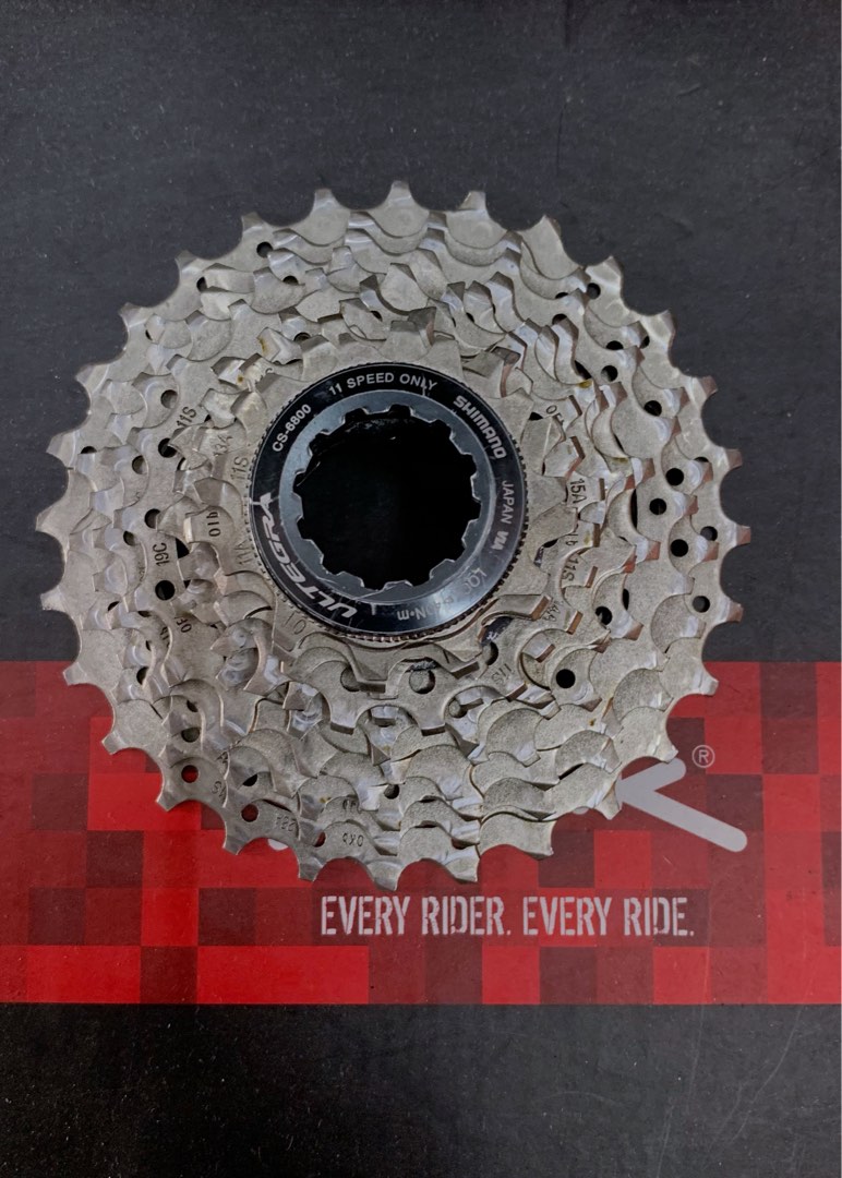 Cassette 11 vitesses Shimano Ultegra CS-6800 11-28 - Équipements vélos Cassette 11 vitesses Shimano Ultegra CS-6800 11-28 - Équipements vélos