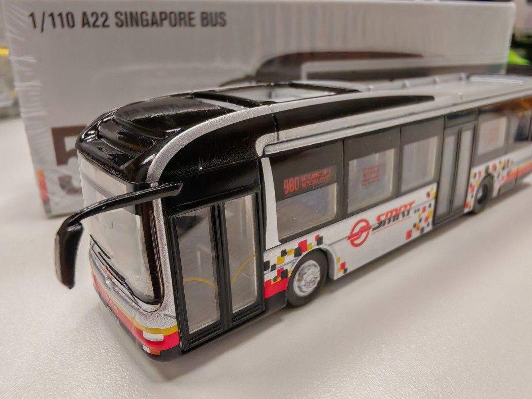 Singapore SMRT A22 Pixel Bus Service No. 980 Scale 1/110, Hobbies ...