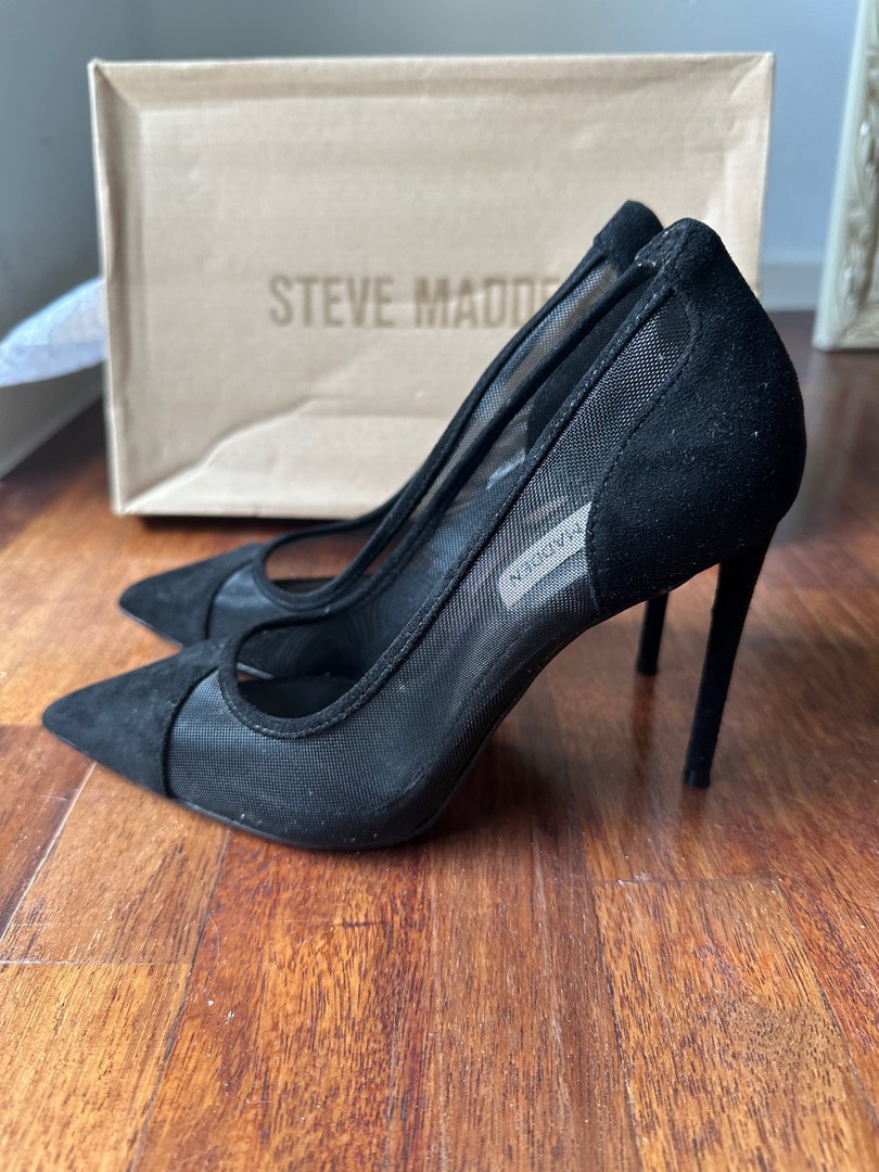 Steve Madden suede pumps Women s Fashion Footwear Heels on Carousell