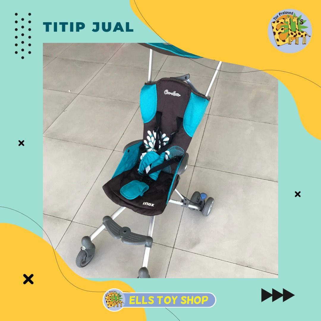 Stroller Cocolatte Iflex Stroller Anak Preloved