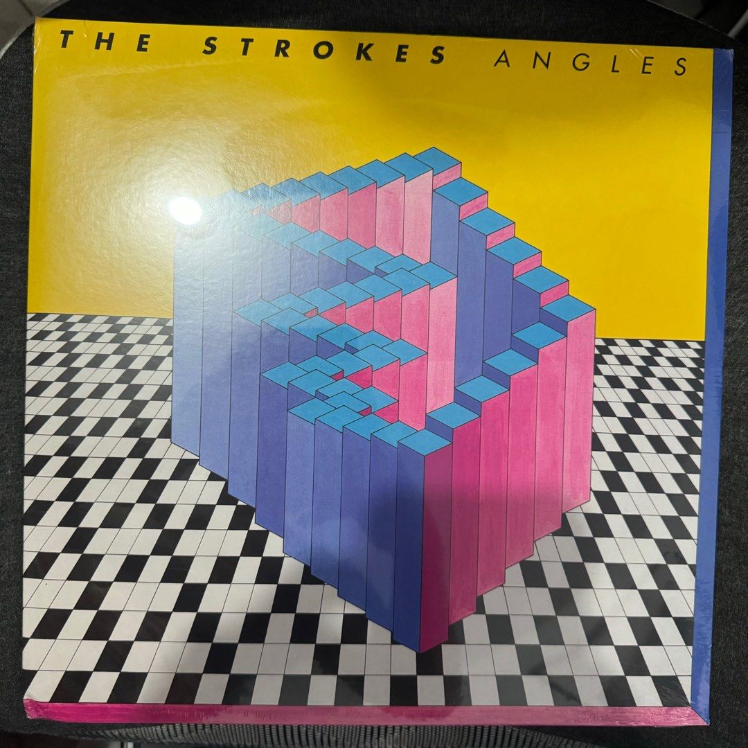 The Strokes - Angles Vinyl/Plaka LP Album (Category: Vinyls) located in Trece Martires City. Submitted by jaimeeeeeee (Listing ID 1322437671, Image 1). Description: PLEASE READ The Strokes – Angles Brand new (Sealed) - 10/10 TRACK LIST A1 Machu Picchu 3:32 A2 Under Cover Of Darkness 3:57 A3 Two Kinds Of Happiness 3:44 A4 You’re So Right 2:34 A5 Taken For A Fool 3:25 B1 Games 3:53 B2 Call Me Back 3:03 B3 Gratisfaction 2:59 B4 Metabolism 3:05 B5 Li