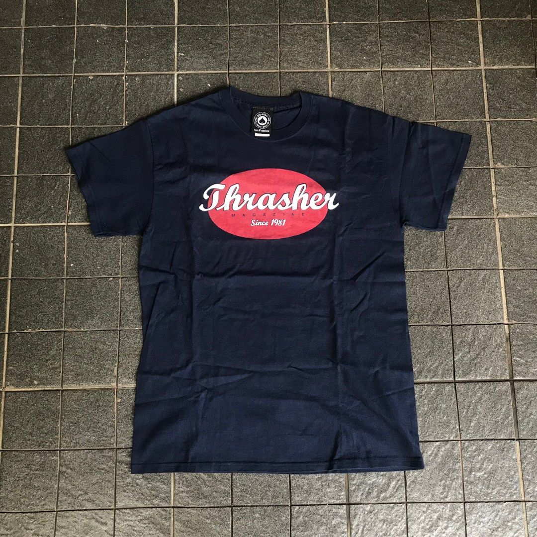 Thrasher oval tee cheap